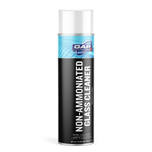 Non ammoniated glass cleaner