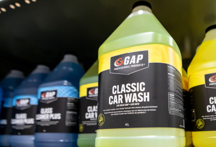 Car Wash Shelf